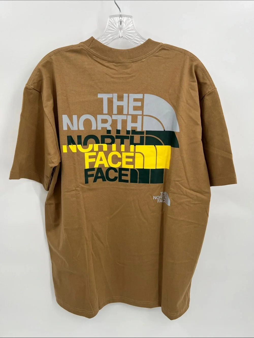 The North Face Men's Brown 'Never Stop Exploring' Short Sleeve Tee
